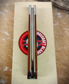 RoseCraft Blades Mill Creek Cotton Sampler Red Sandalwood RCT024-RSW Knife D2 Cotton Sampler Blade RoseCraft Blades Mill Creek Cotton Sampler Red Sandalwood RCT024-RSW Knife D2 Cotton Sampler Blade