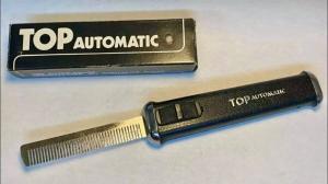 Vintage OTF Switchblade Comb, Original Box