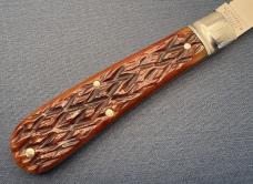 Real Lambsfoot Knife by Waynorth Cutlery. Special Factory Order by Charlie Campagna. ..........(SFO) Real Lambsfoot Knife by Waynorth Cutlery. Special Factory Order by Charlie Campagna. ..........(SFO)