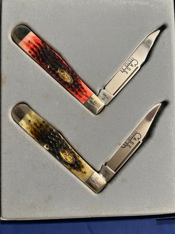 Case XX USA Tested R61111/2SS ~ G61111/2SS Commemorative Set ~ Vintage