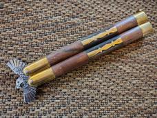 Vintage 16 1/2 inch Balisong Balisword from the Phillipines With Eagle Head Vintage 16 1/2 inch Balisong Balisword from the Phillipines With Eagle Head