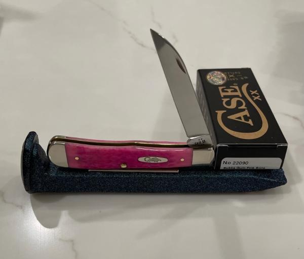 #22090 SFO Bubba Gum Pink Single blade Trapper #22090 SFO Bubba Gum Pink Single blade Trapper