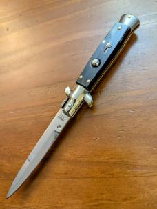 18CM-7 INCH PICKLOCK MADE IN MANIAGO ITALIAN STILETTO IN FAT BRAZILIAN HORN 18CM-7 INCH PICKLOCK MADE IN MANIAGO ITALIAN STILETTO IN FAT BRAZILIAN HORN