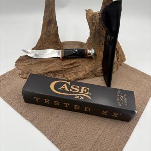 Case XX Hunter 10" Fixed Swept Skinner Black Buffalo Horn Handle Knife 17915 NIB