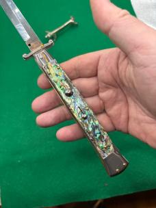 11” Frank B/Dolphin Abalone Swinger