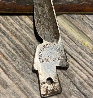 Stamped Hollingsworth blades