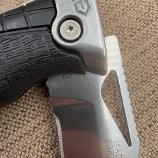 GERBER GATOR PREMIUM Folding Knife, Leather Sheath S30V MADE IN USA ???????? (103B)