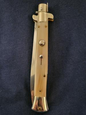 ***NEW***Walt's LATAMA 11"(28cm) FLATGUARD HONEY HORN PICKLOCK DAGGER BLADE ITALIAN STILETTO