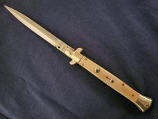 ***NEW***Walt's LATAMA 11"(28cm) FLATGUARD HONEY HORN PICKLOCK DAGGER BLADE ITALIAN STILETTO ***NEW***Walt's LATAMA 11"(28cm) FLATGUARD HONEY HORN PICKLOCK DAGGER BLADE ITALIAN STILETTO