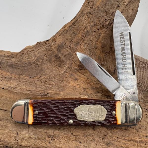 Boker Tree Great American Story Knives #1773  Prairie Schooner Equal End (615)