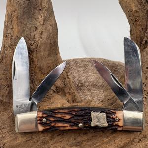 NOS BOKER AMERICAN STORY "Dixie" 4 blade CONGRESS KNIFE #1775 JOHNNY REB  (227B)