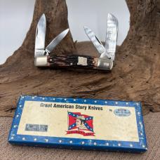NOS BOKER AMERICAN STORY "Dixie" 4 blade CONGRESS KNIFE #1775 JOHNNY REB (227B) NOS BOKER AMERICAN STORY "Dixie" 4 blade CONGRESS KNIFE #1775 JOHNNY REB (227B)