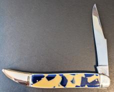 SYRACUSE KNIFE CO. TEXAS TOOTHPICK NICE END OF DAY CELLULOID 8 3/4" OVERALL SYRACUSE KNIFE CO. TEXAS TOOTHPICK NICE END OF DAY CELLULOID 8 3/4" OVERALL