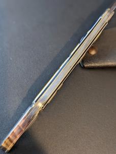 SYRACUSE KNIFE CO. TEXAS TOOTHPICK NICE END OF DAY CELLULOID 8 3/4" OVERALL SYRACUSE KNIFE CO. TEXAS TOOTHPICK NICE END OF DAY CELLULOID 8 3/4" OVERALL