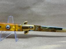 AKC 9" Stiletto Golden Automatic Knife-Bayonet AKC 9" Stiletto Golden Automatic Knife-Bayonet