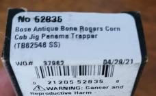 CASE XX ANTIQUE BONE ROGERS JIGGED PANAMA TRAPPER (TB62546 SS) CASE XX ANTIQUE BONE ROGERS JIGGED PANAMA TRAPPER (TB62546 SS)