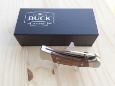 Buck 112 Ranger Exclusive Folding Knife Dymalux Walnut Handle S35VN Blade - NEW