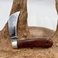 Queen Steel #1 Hawk Bill Pruner Wood Handle USA Folding Pocket Knife (180) Queen Steel #1 Hawk Bill Pruner Wood Handle USA Folding Pocket Knife (180)