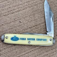 Vintage USA Mid 1900’s Ford Motor Company Two Blade Novelty Knife Co. Folder(71) Vintage USA Mid 1900’s Ford Motor Company Two Blade Novelty Knife Co. Folder(71)