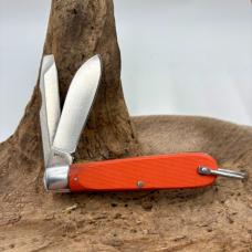 Marbles Workman Series Electricians Orange G10 Handle Pocket Knife MR305 (170) Marbles Workman Series Electricians Orange G10 Handle Pocket Knife MR305 (170)