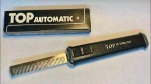 Vintage OTF Switchblade Comb, Original Box