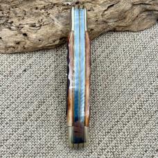 KISSING KRANE Robt Klaas, 3029 Solingen Germany Jigged Bone Copperhead Knife 186 KISSING KRANE Robt Klaas, 3029 Solingen Germany Jigged Bone Copperhead Knife 186