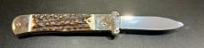 Hubertus Leverlock Shellpuller, Stag Horn Scales