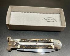 Hubertus Leverlock Shellpuller, Stag Horn Scales