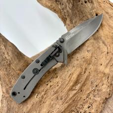 Kershaw 1556TI Cryo Folding Flipper DropPoint Pocket Knife Hinderer Design (187) Kershaw 1556TI Cryo Folding Flipper DropPoint Pocket Knife Hinderer Design (187)