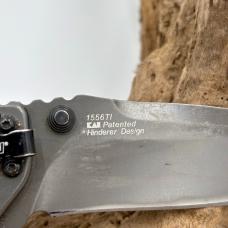 Kershaw 1556TI Cryo Folding Flipper DropPoint Pocket Knife Hinderer Design (187) Kershaw 1556TI Cryo Folding Flipper DropPoint Pocket Knife Hinderer Design (187)