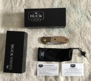 Buck Paradigm Shift 0591BRS-B Automatic Knife Mint In Box