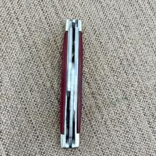 2017 BUCK 373 Red 3 Blade Folding Traditional Pocket Knife Trio Stockman (33)