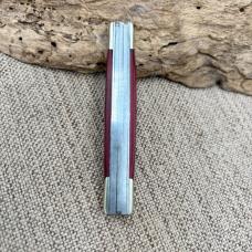 2017 BUCK 373 Red 3 Blade Folding Traditional Pocket Knife Trio Stockman (33)