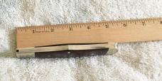 Custom J Peterson Renton, WA Large Coke Bottle Pattern Folding Knife