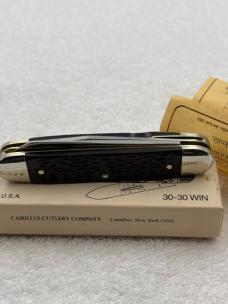 Camillus Classic Cartridge Vintage CC2 1992 30-30 Winchester Cartridge Knife Made In USA New In Box Camillus Classic Cartridge Vintage CC2 1992 30-30 Winchester Cartridge Knife Made In USA New In Box