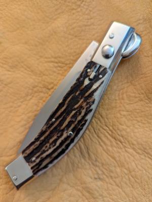 2016 LIMITED EDITION STAG LEPRE/AGA CAMPOLIN PICKLOCK SWITCHBLADE 