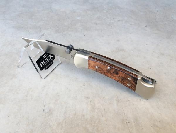 Buck 112 Ranger Exclusive Folding Knife Dymalux Walnut Handle S35VN Blade - NEW