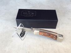 Buck 112 Ranger Exclusive Folding Knife Dymalux Walnut Handle S35VN Blade - NEW