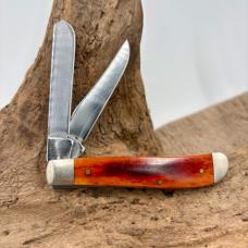CASE XX USA TRAPPER SMOOTH BONE 6207 SS 2 Blade Folding Pocket Knife (9) CASE XX USA TRAPPER SMOOTH BONE 6207 SS 2 Blade Folding Pocket Knife (9)
