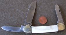 IXL GEORGE WOSTENHOLM Pocket Knife 3 bl. Canoe MAC TOOL limited addition Knife IXL GEORGE WOSTENHOLM Pocket Knife 3 bl. Canoe MAC TOOL limited addition Knife