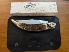NEW IN BOX GNARLY STAG AGA CAMPOLIN DIANA LEVERLOCK AUTO WITH SHEATH NEW IN BOX GNARLY STAG AGA CAMPOLIN DIANA LEVERLOCK AUTO WITH SHEATH
