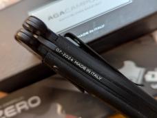 NIB AGA CAMPOLIN 23CM-9INCH ZERO SWAT BLACKOUT G-10 SCALES WITH DAGGER BLADE NIB AGA CAMPOLIN 23CM-9INCH ZERO SWAT BLACKOUT G-10 SCALES WITH DAGGER BLADE