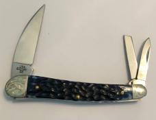 New without box Case Navy Blue Bone Seahorse Whittler with Flag badge New without box Case Navy Blue Bone Seahorse Whittler with Flag badge