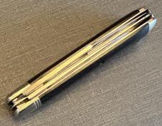 Waynorth Cutlery Black Jack Knife Special Factory Order by Charlie Campagna. Black is the New Black.
