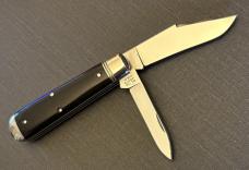 Waynorth Cutlery Black Jack Knife Special Factory Order by Charlie Campagna. Black is the New Black.