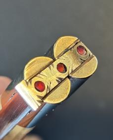 Medium Vintage Philippines handmad Balisong aka Butterfly Knife Jig Bone Scales Jeweled latch Medium Vintage Philippines handmad Balisong aka Butterfly Knife Jig Bone Scales Jeweled latch