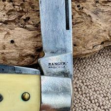 Vntg Ranger Prov. USA. Stockman 3 blade Traditional Folding Pocket Knife (204) Vntg Ranger Prov. USA. Stockman 3 blade Traditional Folding Pocket Knife (204)