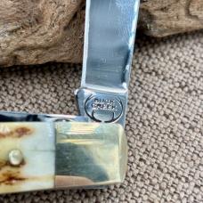 BUCK CREEK 1 OF 500 MADE 2007 CONGRESS 4 BLADE KNIFE STAG COLLECTORS (116) BUCK CREEK 1 OF 500 MADE 2007 CONGRESS 4 BLADE KNIFE STAG COLLECTORS (116)