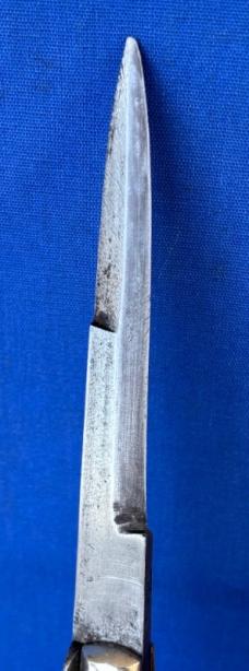 1950s B SVOBODY ITALY Picklock Switchblade Knife 9" 23cm Horn Scales 1950s B SVOBODY ITALY Picklock Switchblade Knife 9" 23cm Horn Scales