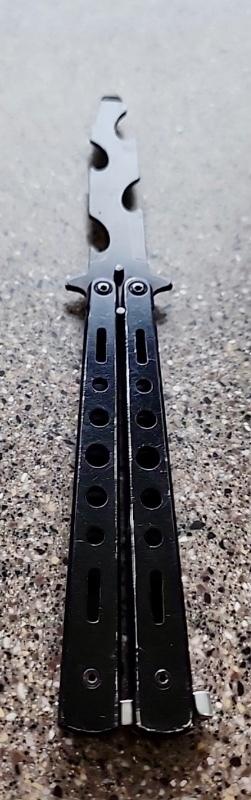 Balisong-Style Bartender’s Bottle-Opener Butterfly